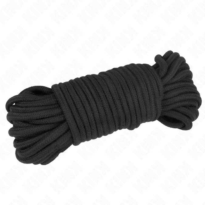 Kink – Katoenen touw 20 meter zwart