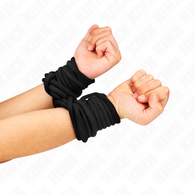 Kink – Katoenen touw 20 meter zwart