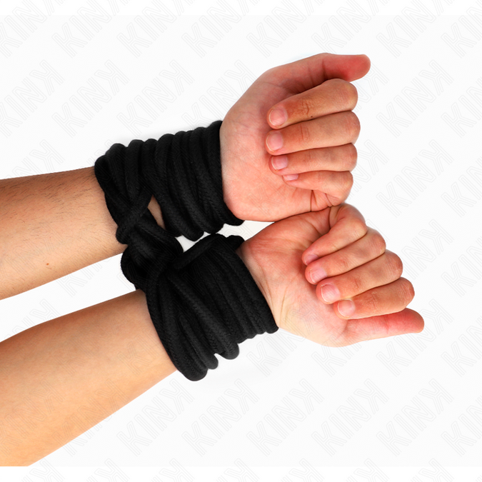 Kink – Katoenen touw 20 meter zwart