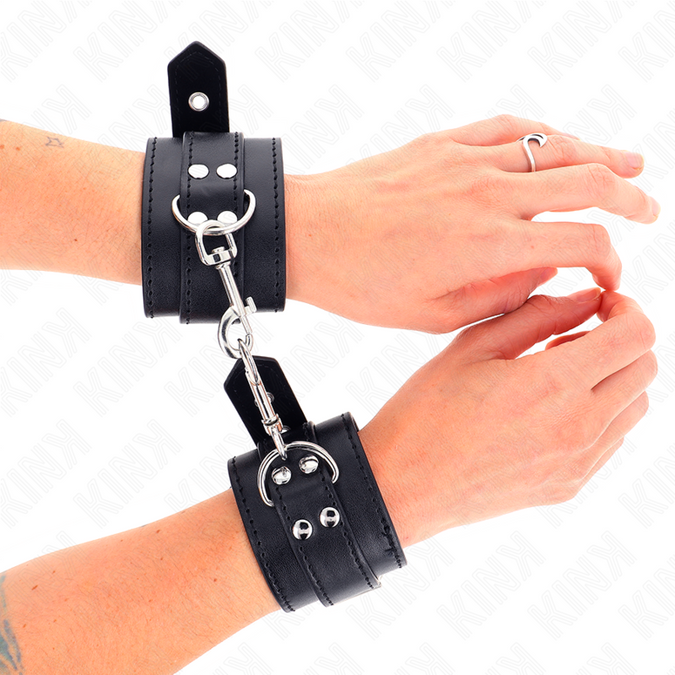Kink – Handgelenkfesseln mit Nieten 35 X 6 Cm
