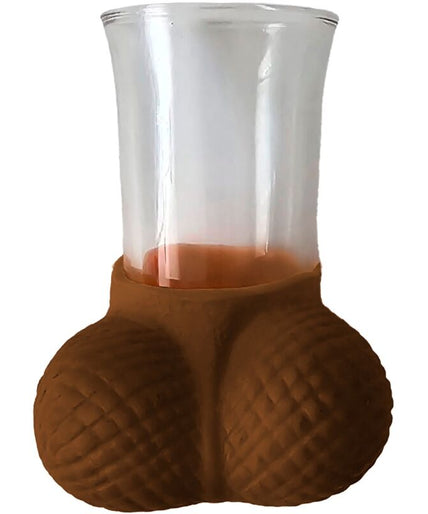 Diablo Picante – Kristall-Schnapsglas mit Mulato-Eiern
