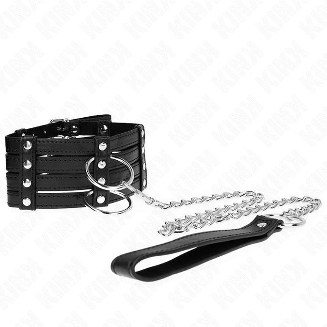 Kink – Halskette Mit Gürtel 65 Cm Sub Style Verstellbar 35 – 51 Cm X 7 Cm