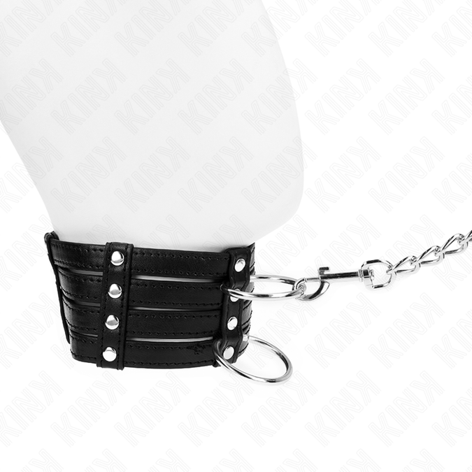 Kink – Halskette Mit Gürtel 65 Cm Sub Style Verstellbar 35 – 51 Cm X 7 Cm