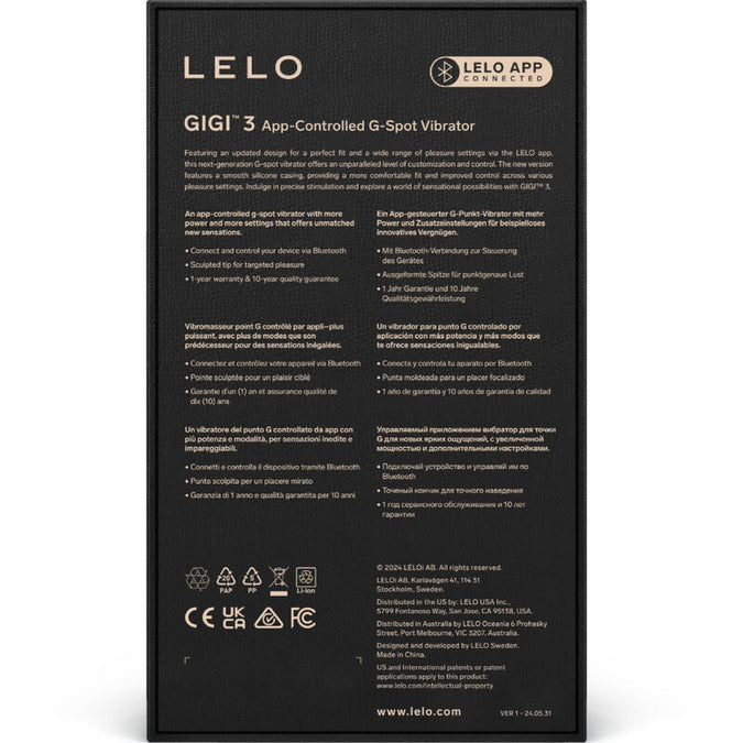 LELO – GIGI 3 G-Punkt Vibrator – Violett 