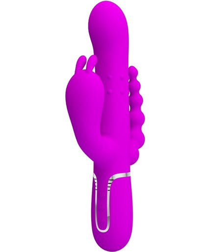 Pleasurements – Pretty Love – Cammy Dreifach Vibrator 4-in-1 Pink