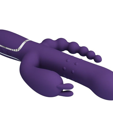 Pleasurements – Pretty Love – Cammy Dreifach Vibrator 4-in-1 Lila