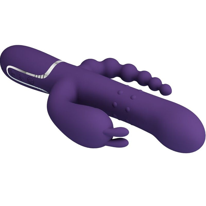 Pleasurements – Pretty Love – Cammy Dreifach Vibrator 4-in-1 Lila