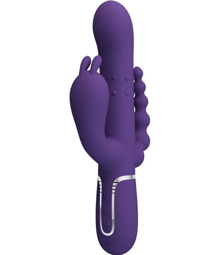 Pleasurements – Pretty Love – Cammy Dreifach Vibrator 4-in-1 Lila