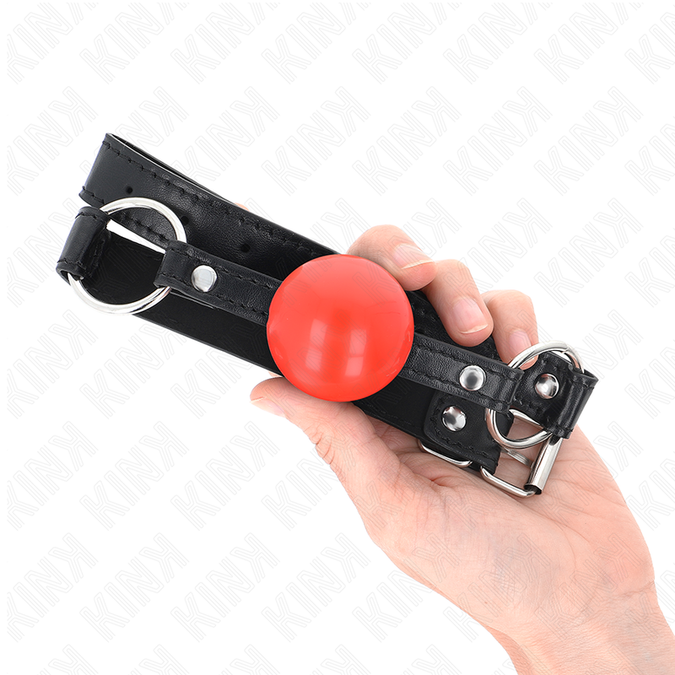Kink – Rote Tpe Kugel 4 Cm Knebel 60 X 2 Cm