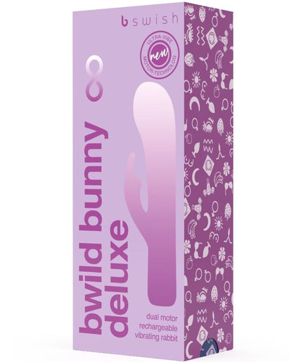 B Swish – Bwild Bunny Infinite Deluxe Vibrator Rabbit 10 Vibrationen Lila 