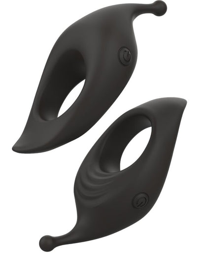 B Swish – Bcharmed Rhythm Infinite Deluxe Penis Ring 15 Vibrations Black