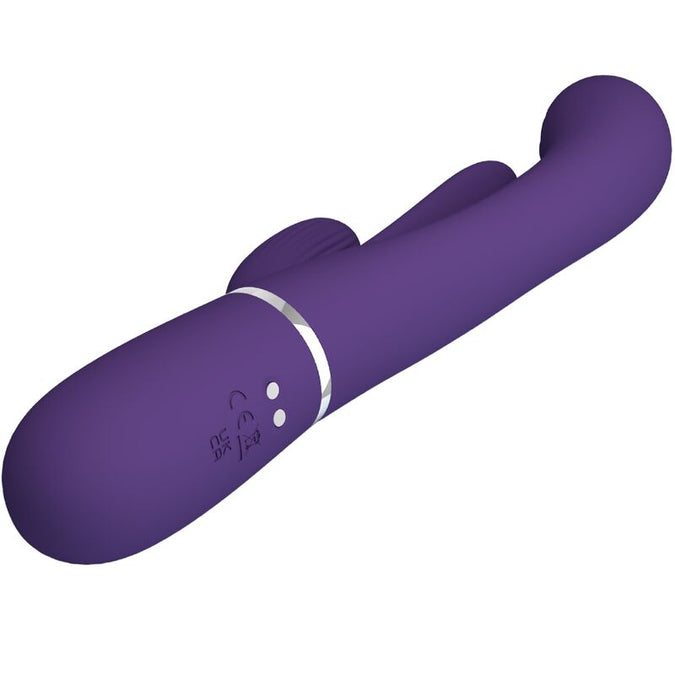 Pretty Love – Shania Dreifach Rabbit Vibrator Multifunktion Lila