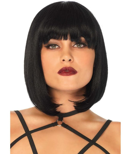 Leg Avenue – Kurze Natürliche Bob-Perücke Schwarz