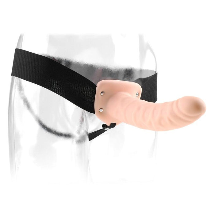 Fetish Fantasy Series – 19 Cm Hollow Strap – On Natural