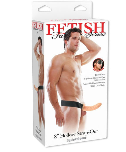 Fetish Fantasy Series – 19 cm Hohler Strap-On Naturfarben