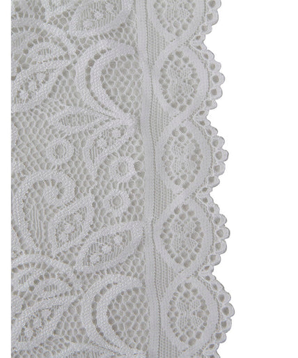 Subblime – 953850 Lace Bodysuit White S/m
