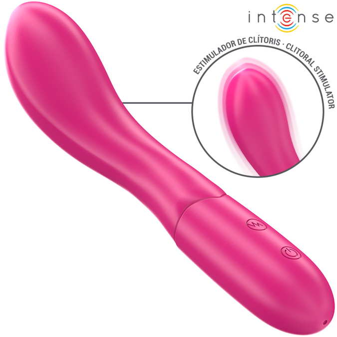 Pleasurements – Intense – Lisette Flexibler Vibrator 19 cm 10 Vibrationen Pink