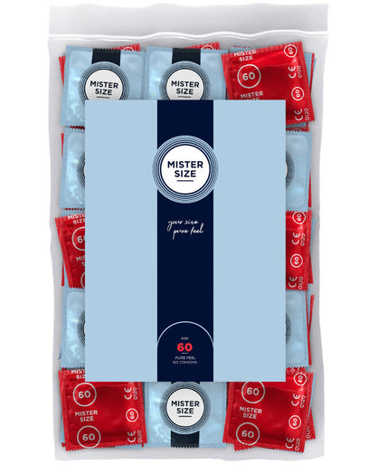 Mister Size – Condom Size XL 60 Mm (100 Units)