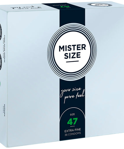 Mister Size – Condooms Maat XS 47 Mm (36 Stuks)