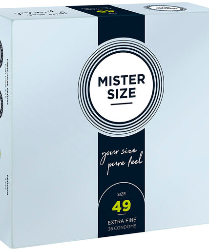 Mister Size – Condoommaat S 49 mm (36 stuks)