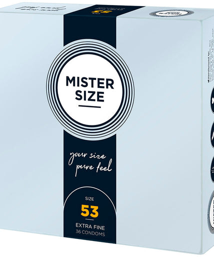 Mister Size – Condom Size M 53 Mm (36 Units)