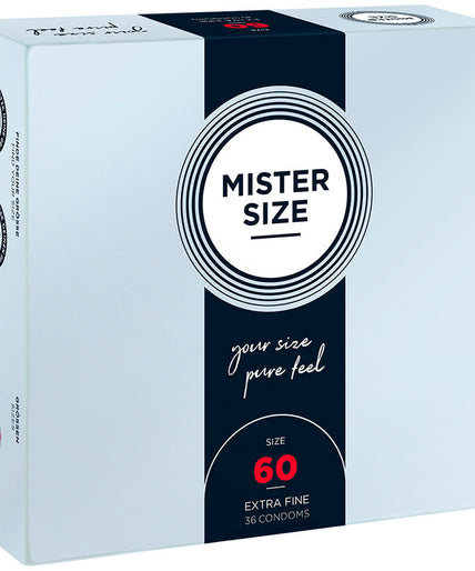 Mister Size – Condom Size XL 60 Mm (36 Units)
