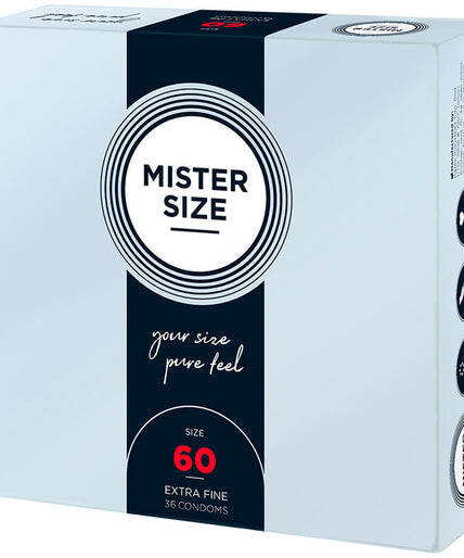 Mister Size – Condom Size XL 60 Mm (36 Units)