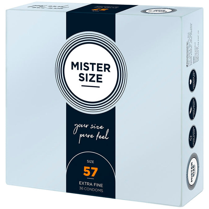 Mister Size – Kondom Größe L 57 Mm (36 Stück)