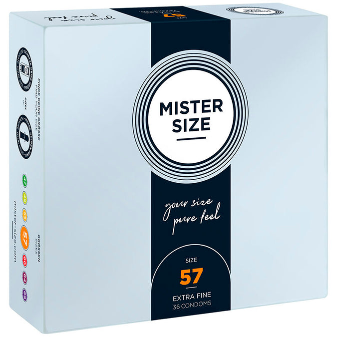 Mister Size – Kondom Größe L 57 Mm (36 Stück)