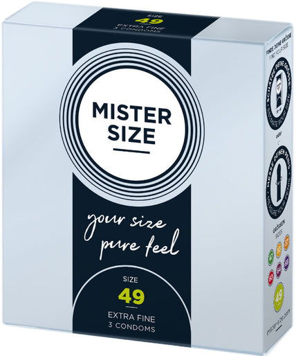 Mister Size – Condoommaat S 49 mm (3 stuks)
