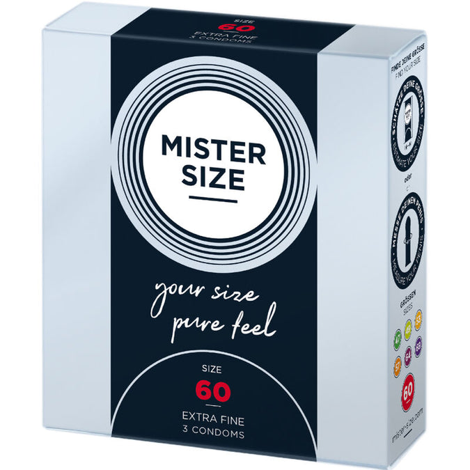 Mister Size – Condom Size XL 60 Mm (3 Units)