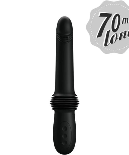 Pretty Love – Pazuzu Vibrator 3 Stoßmodi Schwarz
