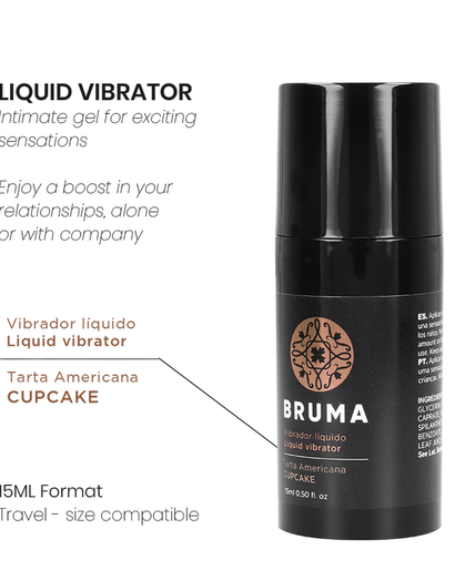 Bruma – Flüssiger Vibrator Ultra Gleitender Cupcake 15 Ml