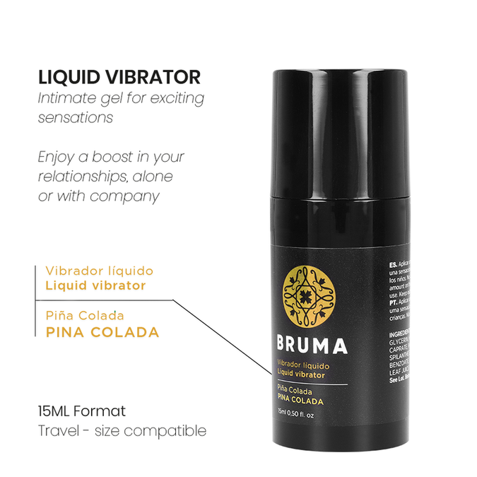 Bruma – Flüssiger Vibrator Ultra Gleitender Pina Colada 15 Ml
