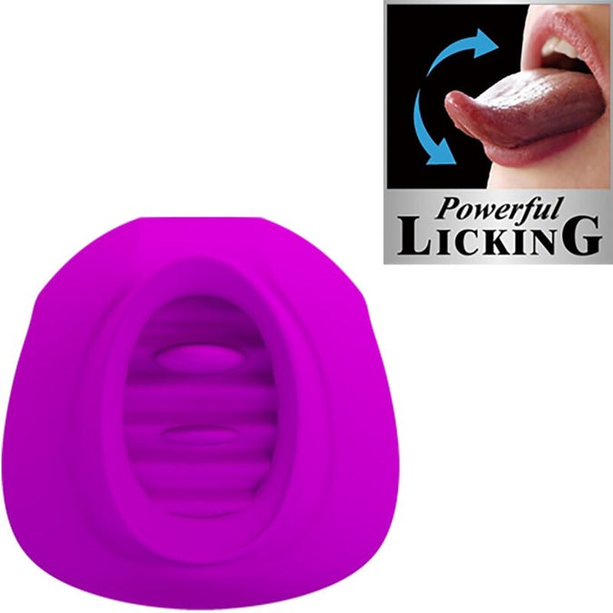 Pretty Love – Estelle Zungen-Klitoris-Stimulator 12 Vibrationen Lila