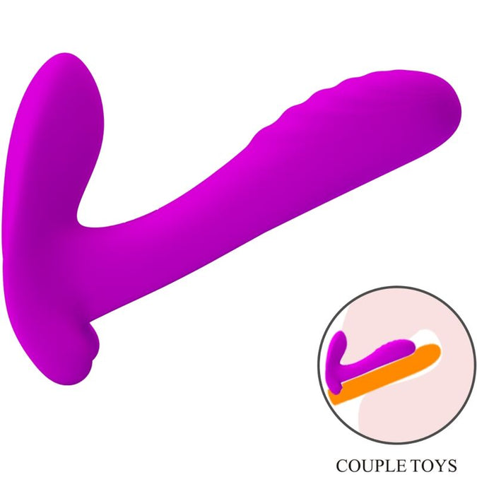 Pretty Love – Massager & Vibrator 12 Vibrations Fernbedienung Lila