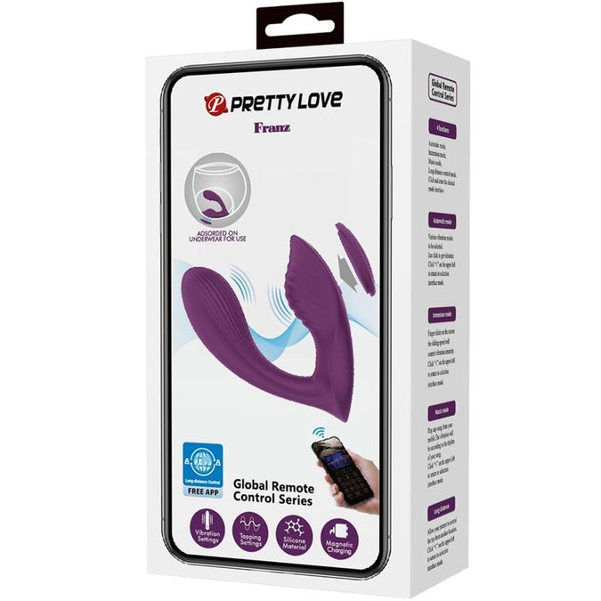 Pretty Love – Franz Massager en Vibrator Gratis App Paars
