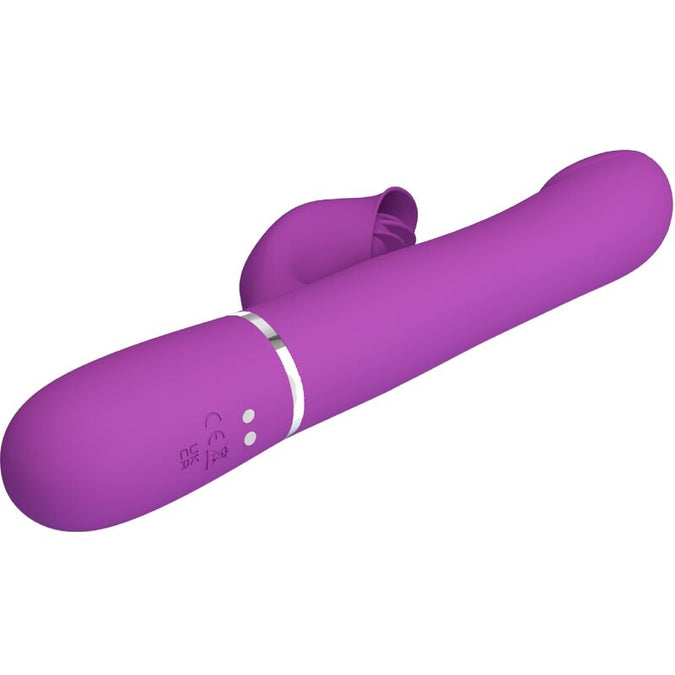 Pretty Love – 4-in-1 Multifunktionsvibrator und Stimulator Lila