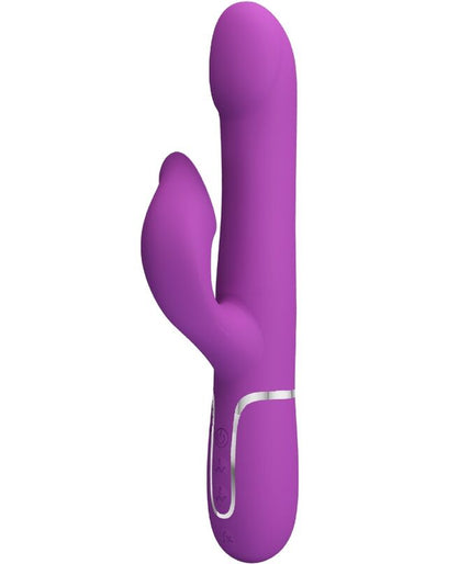 Pretty Love – 4-in-1 Multifunktionsvibrator und Stimulator Lila