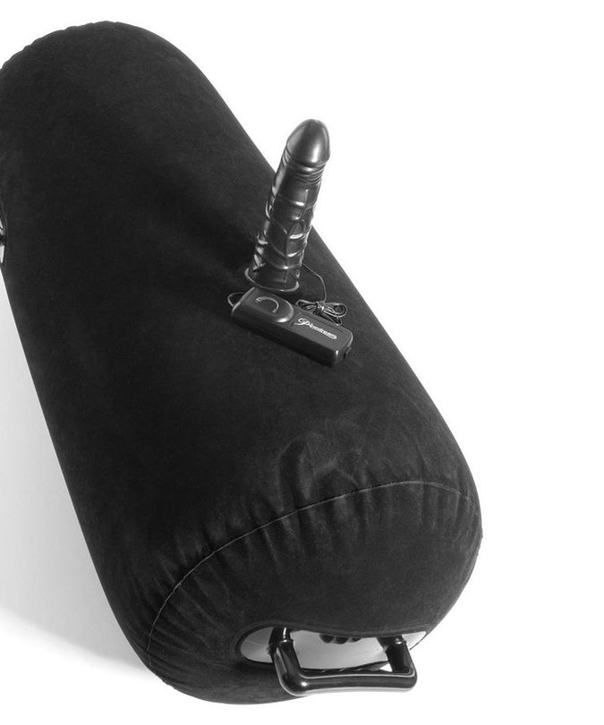 Pleasurements – Fetish Fantasy – Opblaasbare Luv Log met Vibrerende Dildo
