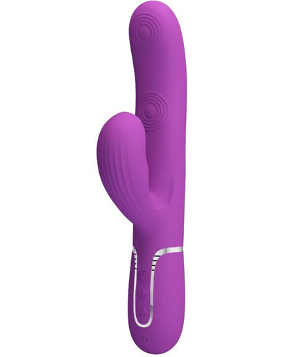 Pretty Love – Perlita 3-in-1 Multifunktions-Rabbit-Vibrator Lila