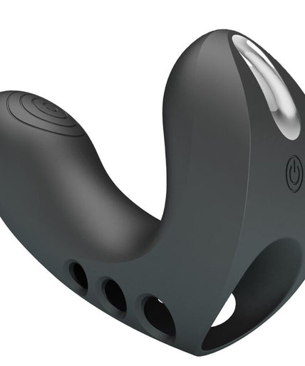 Pretty Love – Camelia Vinger Vibrator 7 Trilstanden Zwart