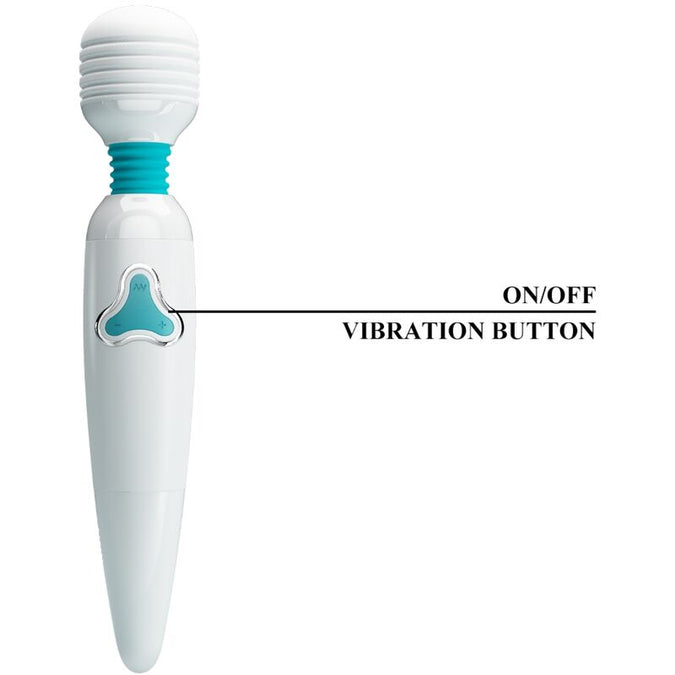 Pretty Love – Cloud Wand Vibrator 7 Vibrations Weiß