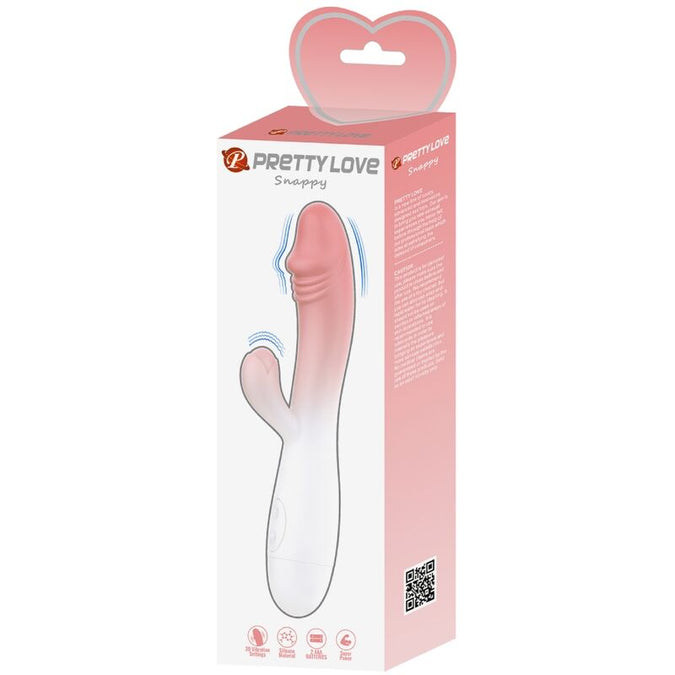 Pretty Love – Snappy Rabbit Vibrator 30 Vibrationen Pink