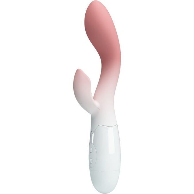 Pretty Love – Brighty G – Spotvibrator + Clitorisstimulator 30 Vibraties Roze
