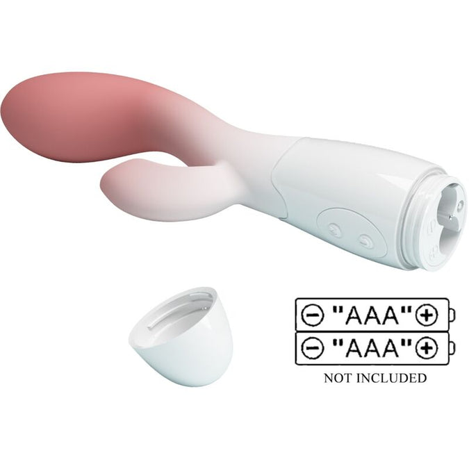 Pretty Love – Brighty G – Spotvibrator + Clitorisstimulator 30 Vibraties Roze