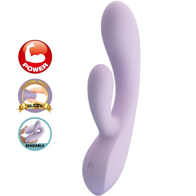 PRETTY LOVE - ROSOLYN Rabbit VIBRATOR 10 TRILLINGEN PAARS