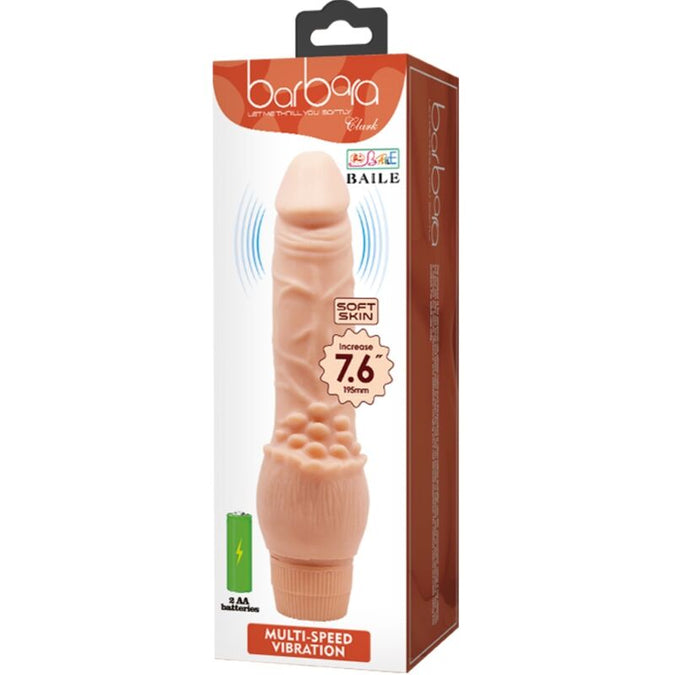 Baile – Barbara realistischer Vibrator 19,5 cm Hautfarbe