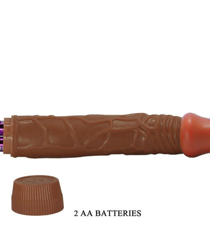 Baile – Bob realistischer Vibrator 22,5 cm Mulatte