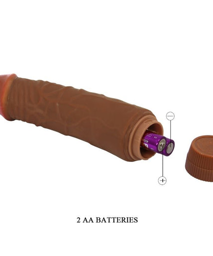 Baile – Jeff realistischer Vibrator 19,5 cm Mulatto